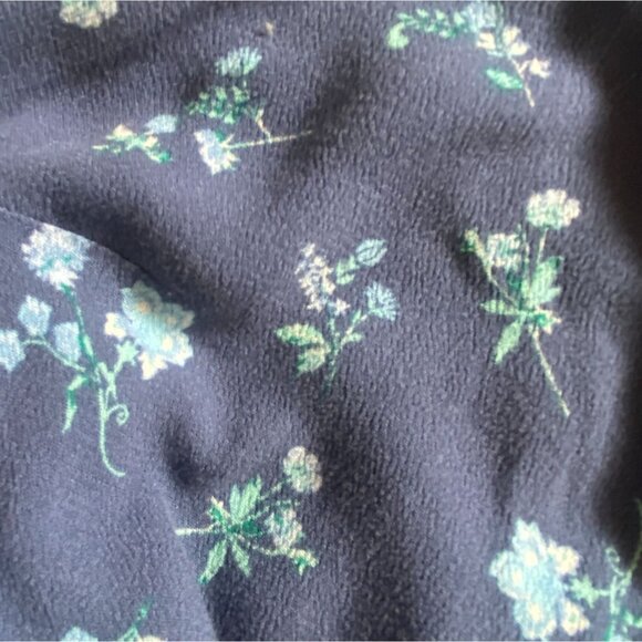 Wild Fable Womens Light Weight Floral Romper-Blue-Size Large-GUC - Picture 6 of 7